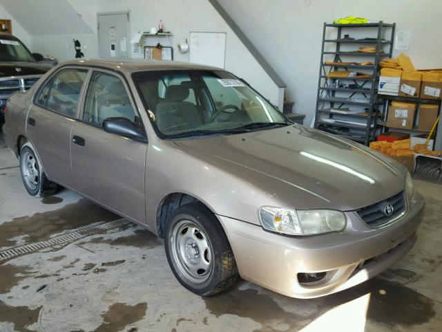 2T1BR12E42C521664 - 2002 TOYOTA COROLLA CE BEIGE photo 1