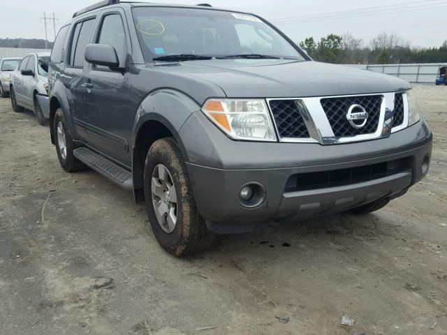 5N1AR18U87C617030 - 2007 NISSAN PATHFINDER CHARCOAL photo 1