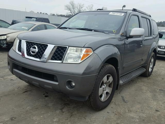 5N1AR18U87C617030 - 2007 NISSAN PATHFINDER CHARCOAL photo 2