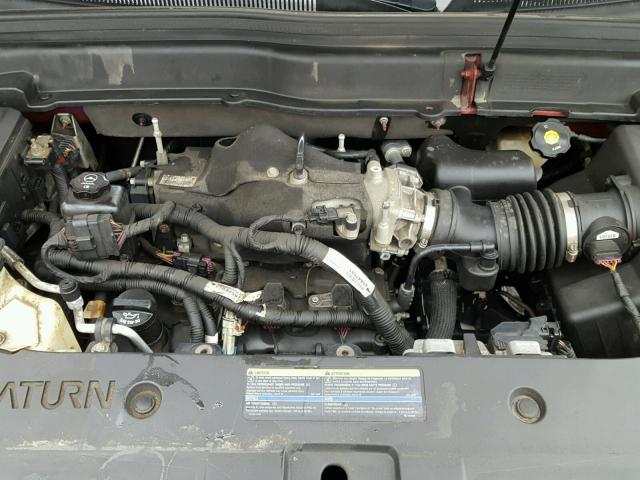 5GZER23788J155562 - 2008 SATURN OUTLOOK XR ბურგუნდია ფოტო 7