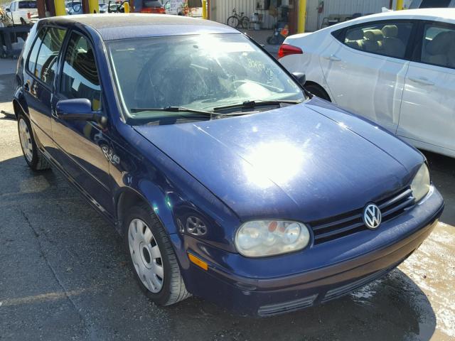 9BWFK61J434069968 - 2003 VOLKSWAGEN GOLF GL BLUE photo 1