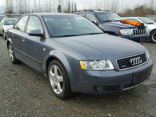 WAULC68EX4A178874 - 2004 AUDI A4 1.8T QU GRAY photo 1