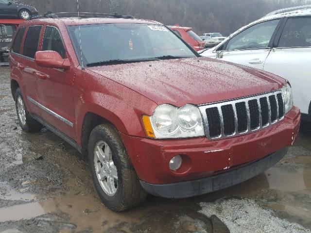 1J8GR48K16C279170 - 2006 JEEP GRAND CHER RED photo 1