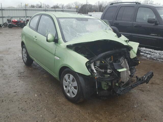 KMHCM36C69U118186 - 2009 HYUNDAI ACCENT GS GREEN photo 1