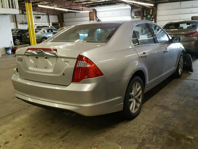 3FAHP0JA5CR126239 - 2012 FORD FUSION SEL SILVER photo 3