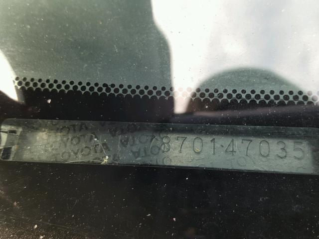 JTKDE177870147035 - 2007 TOYOTA SCION TC 栗色 照片 10