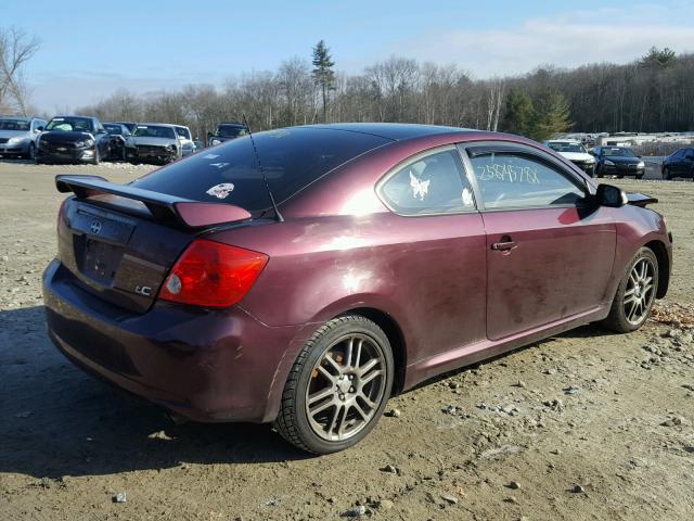 JTKDE177870147035 - 2007 TOYOTA SCION TC 栗色 照片 4