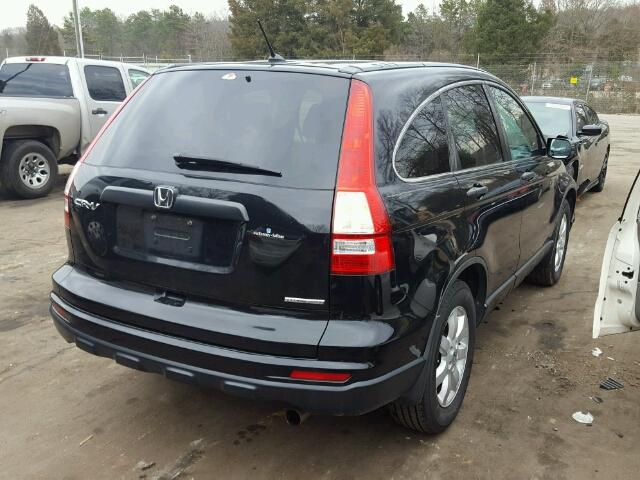 5J6RE3H41BL040858 - 2011 HONDA CR-V SE BLACK photo 4