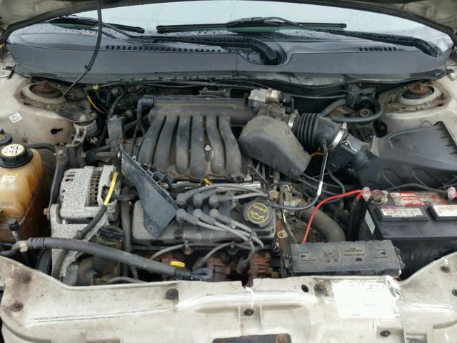 1FAFP53U43A249861 - 2003 FORD TAURUS SE SILVER photo 7