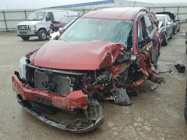 5N1DR2MMXHC648189 - 2017 NISSAN PATHFINDER RED photo 2