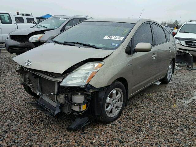 JTDKB20U777628222 - 2007 TOYOTA PRIUS GOLD photo 2