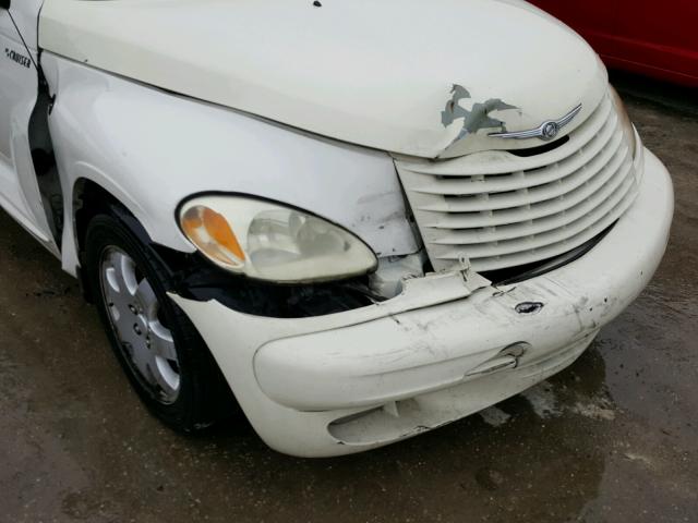 3C8FY68B85T581235 - 2005 CHRYSLER PT CRUISER WHITE photo 9