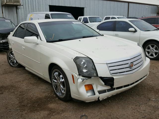 1G6DP577X70156282 - 2007 CADILLAC CTS HI FEA WHITE photo 1