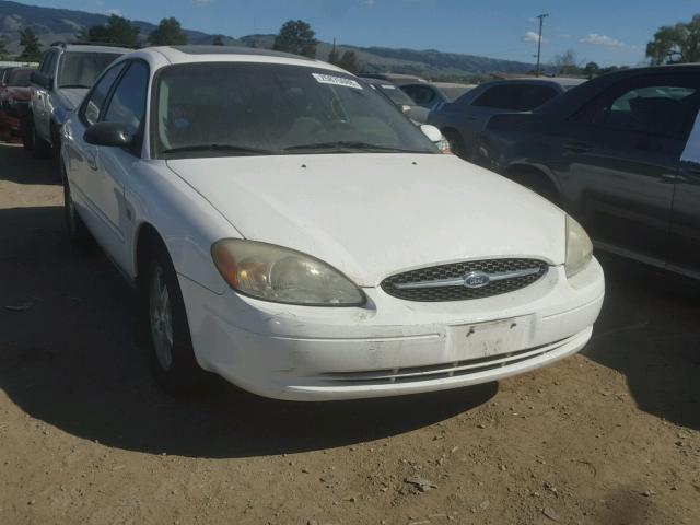 1FAHP56S32G187903 - 2002 FORD TAURUS SEL WHITE photo 1