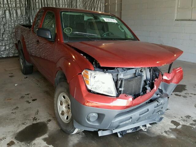 1N6BD0CT9HN701523 - 2017 NISSAN FRONTIER S MAROON photo 1