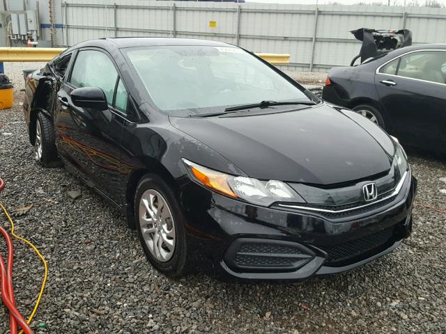 2HGFG3B55EH516360 - 2014 HONDA CIVIC LX BLACK photo 1