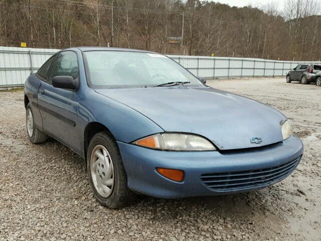 1G1JC1245VM140068 - 1997 CHEVROLET CAVALIER B BLUE photo 1