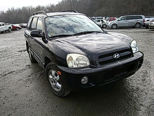 KM8SC13E76U043082 - 2006 HYUNDAI SANTA FE G BLACK photo 1