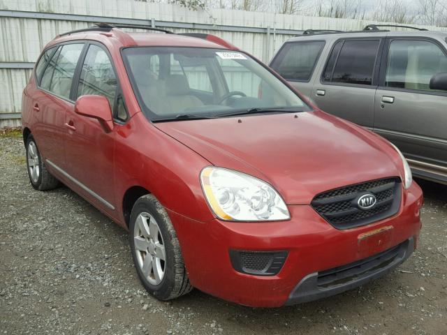 KNAFG525277071792 - 2007 KIA RONDO BASE RED photo 1