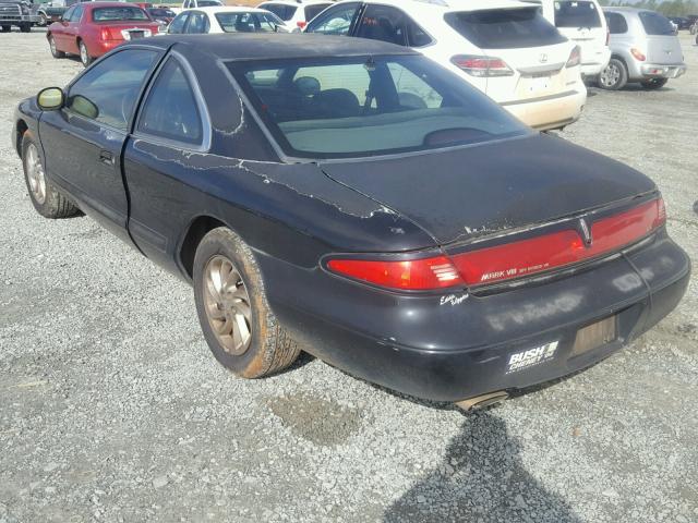 1LNFM92V6WY605612 - 1998 LINCOLN MARK VIII BLACK photo 3