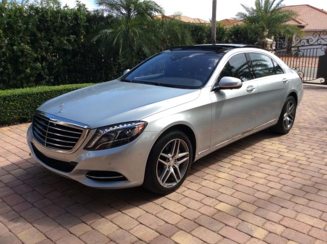 WDDUG8CB3FA170547 - 2015 MERCEDES-BENZ S 550 SILVER photo 2