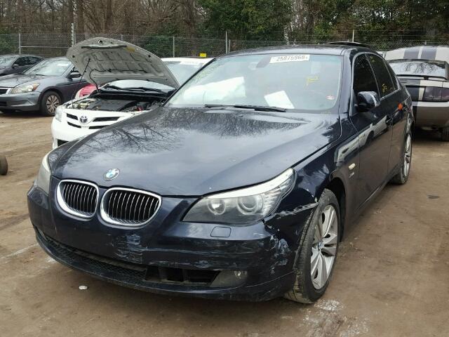 WBANV13579C155285 - 2009 BMW 528 XI BLUE photo 2