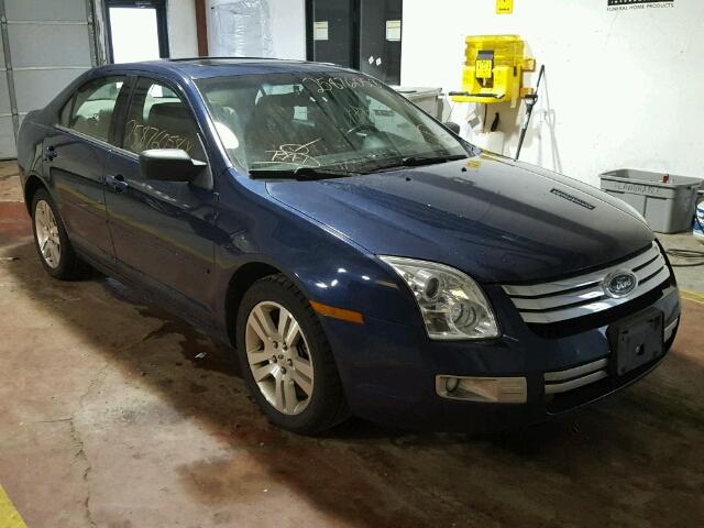 3FAFP08146R181556 - 2006 FORD FUSION SEL BLUE photo 1