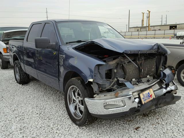 1FTPW12585KE73250 - 2005 FORD F150 SUPER BLUE photo 1