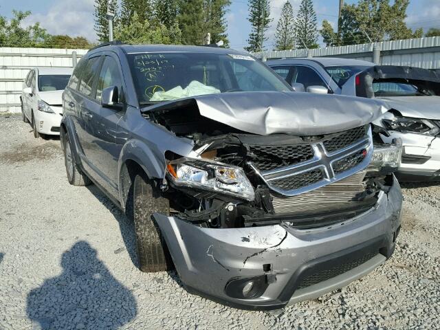 3C4PDCBG0FT727116 - 2015 DODGE JOURNEY SX GRAY photo 1