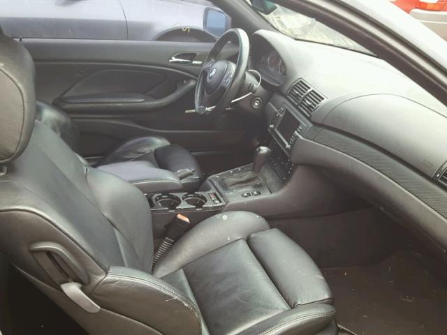 WBABD53465PL16345 - 2005 BMW 330 CI BLACK photo 5