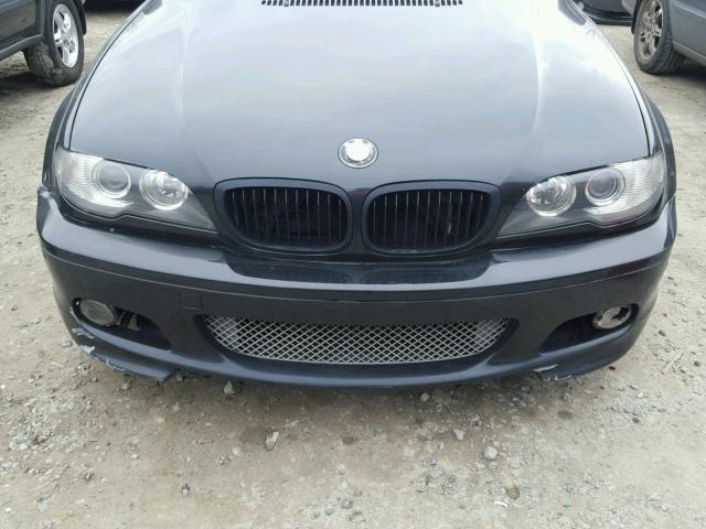 WBABD53465PL16345 - 2005 BMW 330 CI BLACK photo 9