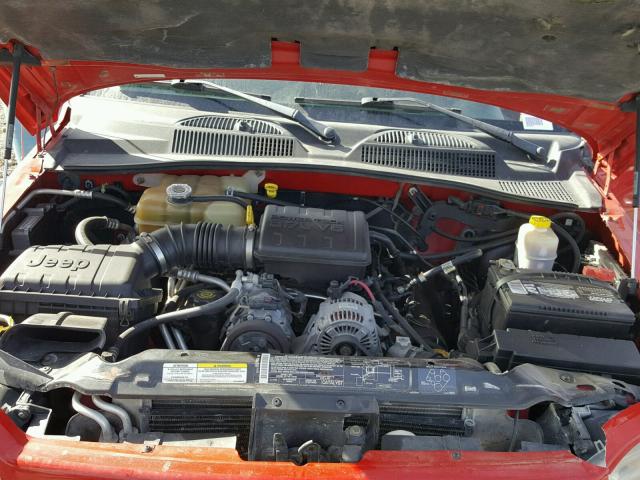 1J4GL48K53W726421 - 2003 JEEP LIBERTY SP RED photo 7