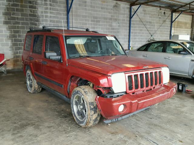 1J8HH48N66C248059 - 2006 JEEP COMMANDER RED photo 1