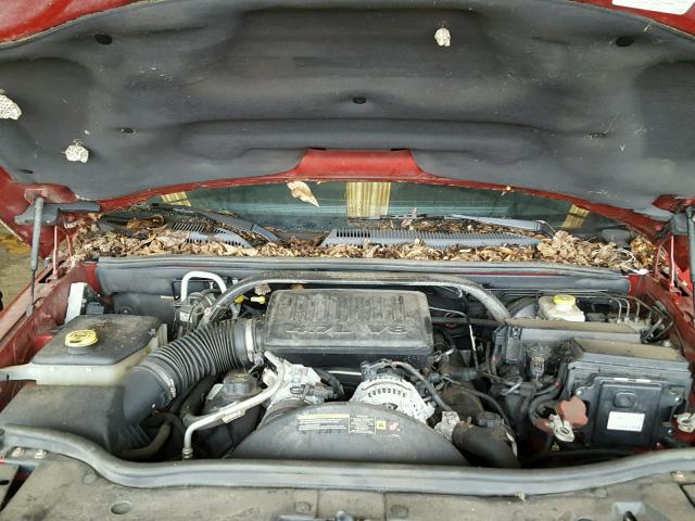 1J8HH48N66C248059 - 2006 JEEP COMMANDER წითელი ფოტო 7