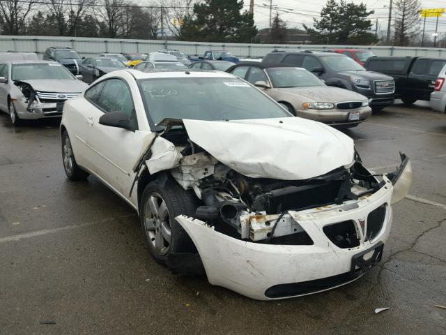 1G2ZH158564180103 - 2006 PONTIAC G6 GT WHITE photo 1