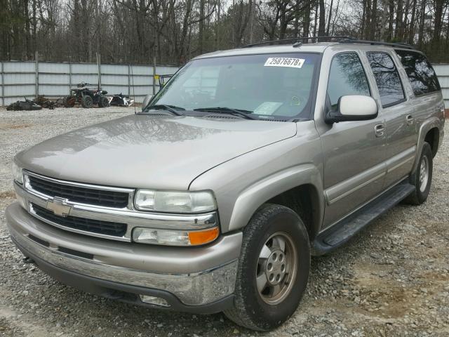 3GNFK16Z82G333410 - 2002 CHEVROLET SUBURBAN K SILVER photo 2