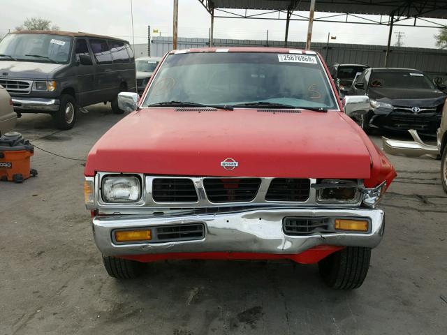 1N6SD16S8TC334112 - 1996 NISSAN TRUCK KING RED photo 9