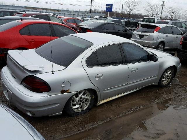 1G2NF52EX4C212522 - 2004 PONTIAC GRAND AM S Gümüş foto 4