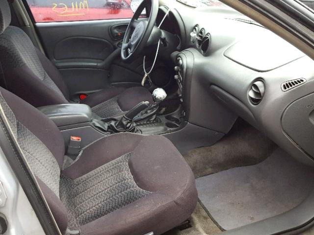 1G2NF52EX4C212522 - 2004 PONTIAC GRAND AM S Gümüş foto 5