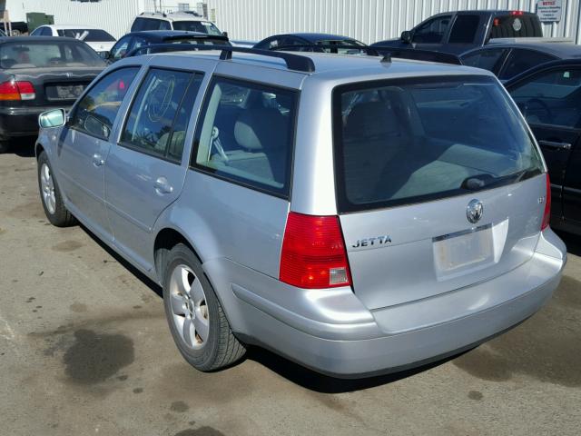 WVWSE61J14W002444 - 2004 VOLKSWAGEN JETTA GLS SILVER photo 3