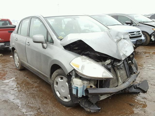 3N1BC11E59L492995 - 2009 NISSAN VERSA S GRAY photo 1