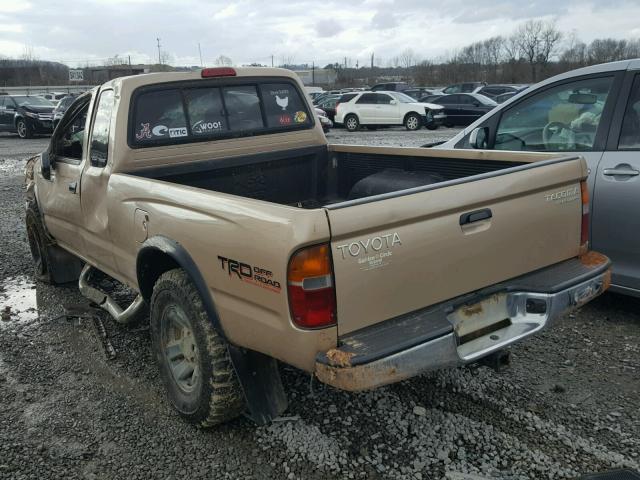 4TASM92N6XZ464549 - 1999 TOYOTA TACOMA XTR BROWN photo 3