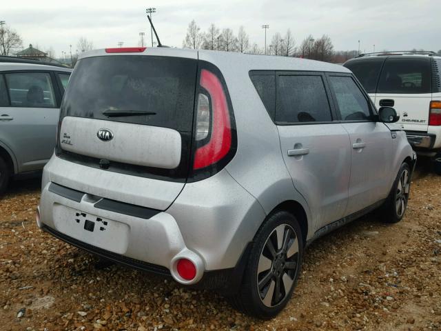 KNDJX3A5XE7701526 - 2014 KIA SOUL ! SILVER photo 4