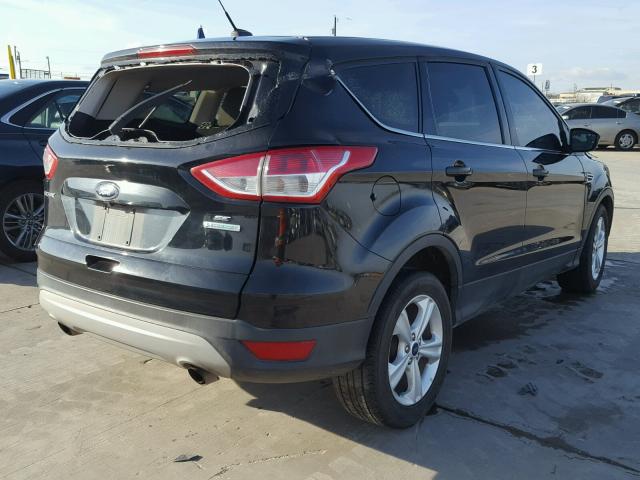 1FMCU0GX1EUA63916 - 2014 FORD ESCAPE SE BLACK photo 4