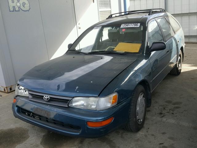 JT2AE09V8R0061073 - 1994 TOYOTA COROLLA BA GREEN photo 2