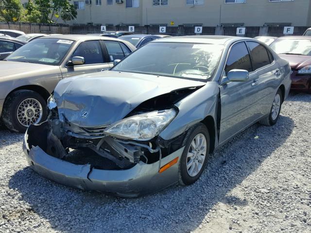 JTHBA30G540018079 - 2004 LEXUS ES 330 GRAY photo 2