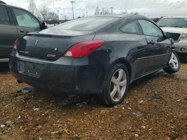 1G2ZM151164164480 - 2006 PONTIAC G6 GTP BLACK photo 4