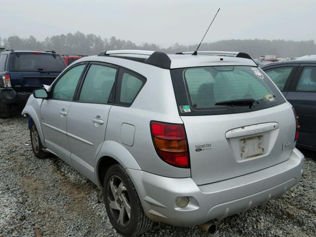 5Y2SL63895Z416328 - 2005 PONTIAC VIBE SILVER photo 3