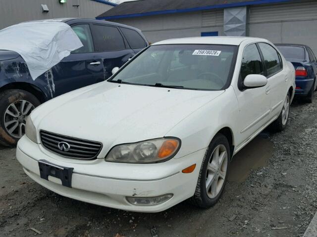 JNKDA31A32T015177 - 2002 INFINITI I35 WHITE photo 2