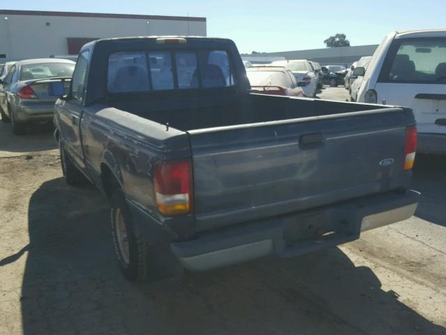 1FTCR10A9RPA54998 - 1994 FORD RANGER BLUE photo 3